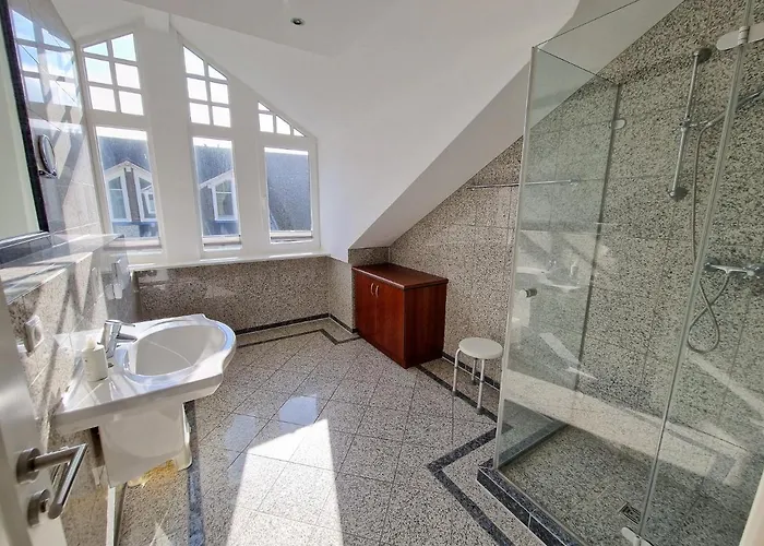 Duenenpark - Komfortplus Mit 2 Schlafzimmern Und Balkon Im Dachgeschoss 047 빈츠
